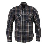 Milwaukee Leather MNG11637 Men’s Black, Purple, Grey and Red Long Sleeve Cotton Flannel Shirt - Image 6