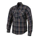 Milwaukee Leather MNG11637 Men’s Black, Purple, Grey and Red Long Sleeve Cotton Flannel Shirt - Image 5