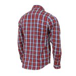 Milwaukee Leather MNG11638 Men’s Red and Blue with White Long Sleeve Cotton Flannel Shirt - Image 10