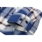 Milwaukee Leather Men’s Plaid Flannel Long Sleeve Shirt with Chest Pockets - Image 8