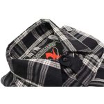 Milwaukee Leather MNG11646 Men’s Flannel Plaid Shirt Black and White Long Sleeve Cotton Button Down Shirt - Image 17