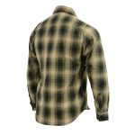 Milwaukee Leather MNG11649 Men’s Grey with Black Long Sleeve Cotton Flannel Shirt - Image 4