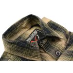 Milwaukee Leather MNG11649 Men’s Grey with Black Long Sleeve Cotton Flannel Shirt - Image 8