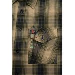 Milwaukee Leather MNG11649 Men’s Grey with Black Long Sleeve Cotton Flannel Shirt - Image 10