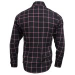 Milwaukee Leather MNG11651 Men’s Black and Red Long Sleeve Cotton Flannel Shirt - Image 2