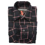 Milwaukee Leather MNG11651 Men’s Black and Red Long Sleeve Cotton Flannel Shirt - Image 8