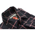 Milwaukee Leather MNG11651 Men’s Black and Red Long Sleeve Cotton Flannel Shirt - Image 9