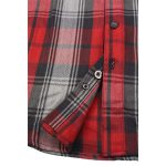 Milwaukee Leather MNG11652 Men’s Black Grey and Red Long Sleeve Cotton Flannel Shirt - Image 11