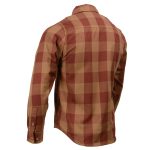Milwaukee Leather MNG11653 Men’s Brown and Beige Long Sleeve Cotton Flannel Shirt - Image 10