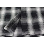 Milwaukee Leather MNG11654 Men’s Black and White Long Sleeve Cotton Flannel Shirt - Image 10