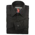 Milwaukee Leather MNG11655 Men’s Solid Black Long Sleeve Cotton Flannel Shirt - Image 7
