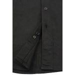 Milwaukee Leather MNG11655 Men’s Solid Black Long Sleeve Cotton Flannel Shirt - Image 11
