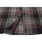 Milwaukee Leather MNG11658 Men’s Black and Grey with Red Long Sleeve Cotton Flannel Shirt - Image 10