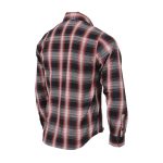 Milwaukee Leather MNG11659 Men’s Black and White with Red Long Sleeve Cotton Flannel Shirt - Image 4