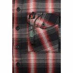 Milwaukee Leather MNG11659 Men’s Black and White with Red Long Sleeve Cotton Flannel Shirt - Image 10