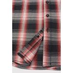 Milwaukee Leather MNG11659 Men’s Black and White with Red Long Sleeve Cotton Flannel Shirt - Image 11