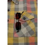 Milwaukee Leather MNG11661 Men’s Gray and Red with Yellow Long Sleeve Cotton Flannel Shirt - Image 10