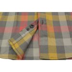 Milwaukee Leather MNG11661 Men’s Gray and Red with Yellow Long Sleeve Cotton Flannel Shirt - Image 11