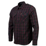 Milwaukee Leather MNG11665 Men’s Black and Red Long Sleeve Cotton Flannel Shirt - Image 7