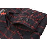 Milwaukee Leather MNG11665 Men’s Black and Red Long Sleeve Cotton Flannel Shirt - Image 10