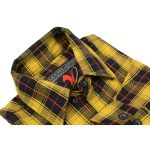 Milwaukee Leather MNG11666 Men’s Black and Red with Yellow Long Sleeve Cotton Flannel Shirt - Image 8