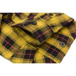 Milwaukee Leather MNG11666 Men’s Black and Red with Yellow Long Sleeve Cotton Flannel Shirt - Image 9