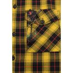 Milwaukee Leather MNG11666 Men’s Black and Red with Yellow Long Sleeve Cotton Flannel Shirt - Image 10