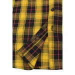 Milwaukee Leather MNG11666 Men’s Black and Red with Yellow Long Sleeve Cotton Flannel Shirt - Image 11