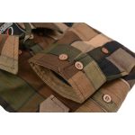 Milwaukee Leather MNG11667 Men’s Brown and Beighe Long Sleeve Cotton Flannel Shirt - Image 9