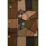 Milwaukee Leather MNG11667 Men’s Brown and Beighe Long Sleeve Cotton Flannel Shirt - Image 10