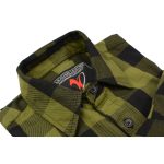 Milwaukee Leather MNG11668 Men’s Black and Green Long Sleeve Cotton Flannel Shirt - Image 9