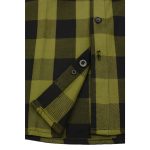 Milwaukee Leather MNG11668 Men’s Black and Green Long Sleeve Cotton Flannel Shirt - Image 12