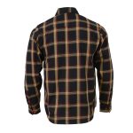 Milwaukee Leather MNG11669 Men’s Black and Yellow with Red Long Sleeve Cotton Flannel Shirt - Image 2