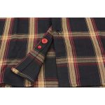 Milwaukee Leather MNG11669 Men’s Black and Yellow with Red Long Sleeve Cotton Flannel Shirt - Image 11