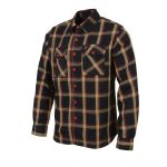 Milwaukee Leather MNG11669 Men’s Black and Yellow with Red Long Sleeve Cotton Flannel Shirt - Image 5