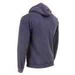 Milwaukee Leather MNG11688 Men’s Navy and White Zipper Front Premium Cotton Hoodie - Image 6