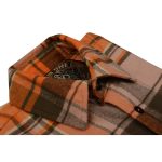 Milwaukee Leather  Men’s ‘Wild One’ Brown/Orange Long Sleeve 10.5-Oz Heavy Duty-Cotton Flannel Shirt MNG11701 - Image 10