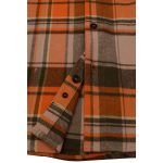 Milwaukee Leather  Men’s ‘Wild One’ Brown/Orange Long Sleeve 10.5-Oz Heavy Duty-Cotton Flannel Shirt MNG11701 - Image 13