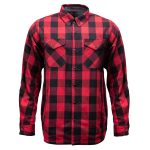 MMCC Men’s Ricochet Reversible Flannel Shirt – 100% Cotton Snap Front Plaid w/ Chest and Hand Pockets – MNG11803 - Image 12