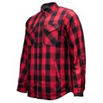 MMCC Men’s Ricochet Reversible Flannel Shirt – 100% Cotton Snap Front Plaid w/ Chest and Hand Pockets – MNG11803 - Image 13