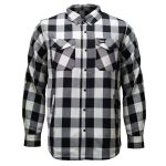 MMCC Men’s Desperado Reversible Flannel Shirt – 100% Cotton Snap Front Plaid w/ Chest and Hand Pockets – MNG11804 - Image 11