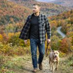 MMCC Men’s Deadwood Reversible Flannel Shirt – 100% Cotton Snap Front Plaid w/ Chest and Hand Pockets – MNG11805 - Image 2