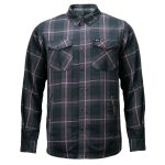 MMCC Men’s Deadwood Reversible Flannel Shirt – 100% Cotton Snap Front Plaid w/ Chest and Hand Pockets – MNG11805 - Image 15