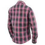 Milwaukee Leather MNG21604 Women’s Casual Black with Pink Long Sleeve Casual Cotton Flannel Shirt - Image 15