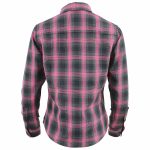 Milwaukee Leather MNG21604 Women’s Casual Black with Pink Long Sleeve Casual Cotton Flannel Shirt - Image 16
