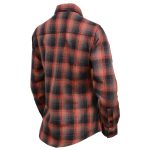 Milwaukee Leather MNG21607 Women’s Casual Red and Black Long Sleeve Cotton Casual Flannel Shirt - Image 10