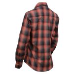 Milwaukee Leather MNG21607 Women’s Casual Red and Black Long Sleeve Cotton Casual Flannel Shirt - Image 13