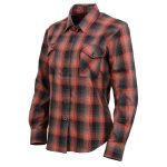 Milwaukee Leather MNG21607 Women’s Casual Red and Black Long Sleeve Cotton Casual Flannel Shirt - Image 11