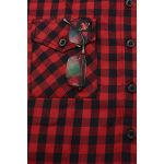 Milwaukee Leather MNG21609 Women’s Casual Red and Black Long Sleeve Cotton Casual Flannel Shirt - Image 9