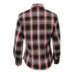 Milwaukee Leather MNG21613 Women’s Black and Red with White Long Sleeve Cotton Flannel Shirt - Image 12